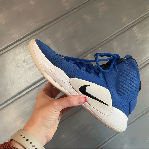 Nike Hyperdunk X 'Blue‎ White Basketball Size 7.5 - Picture 9 of 12